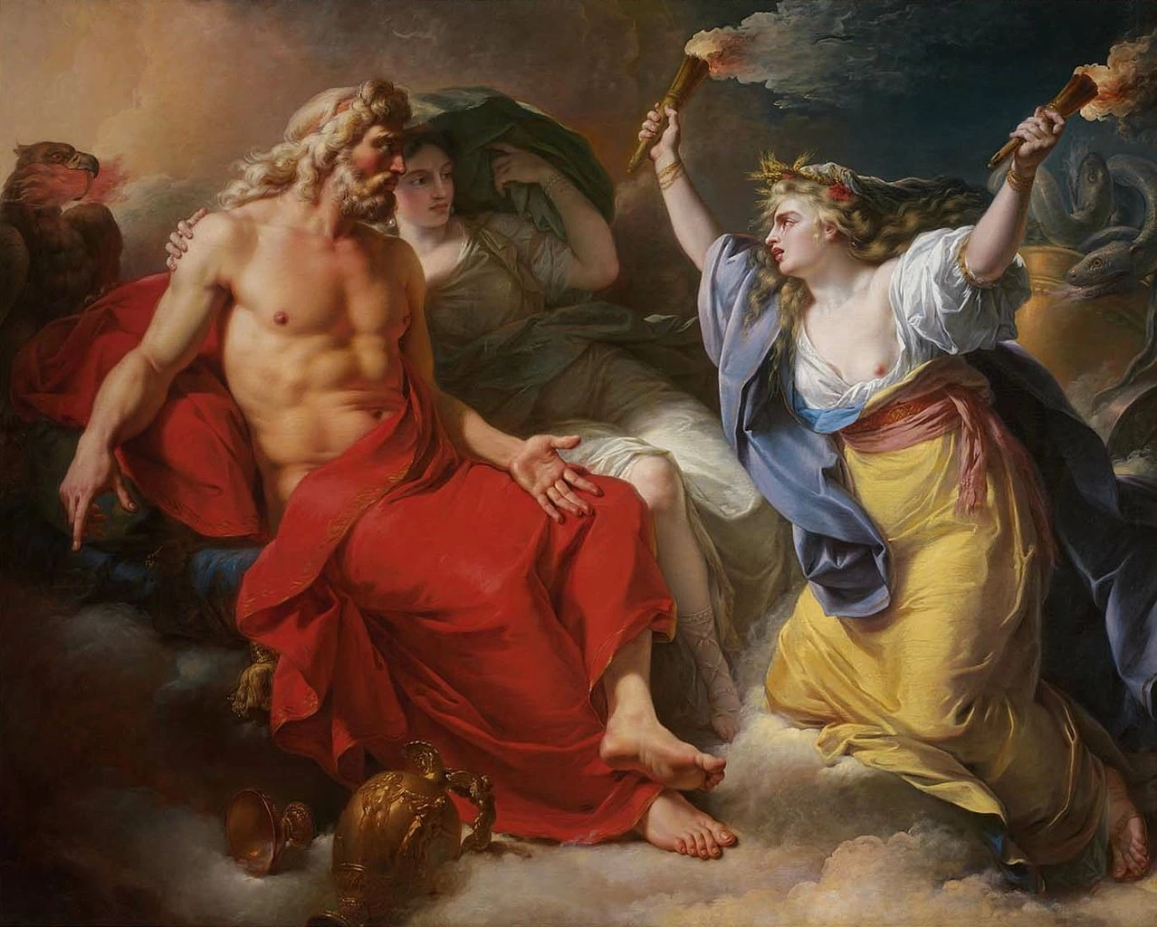 Primavera o Zefiro e Flora incoronano Cibele - Museum of Fine Arts Boston